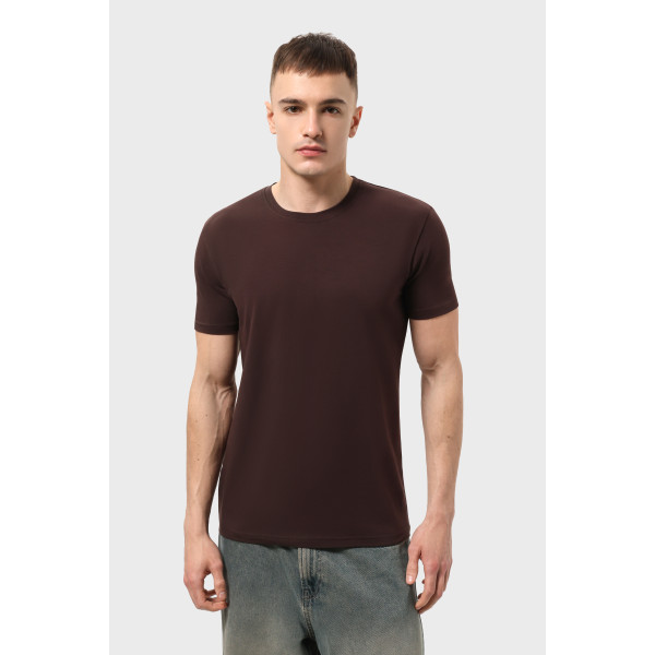 Футболка RAY PREMIUM FIT, шоколад, коричневый
