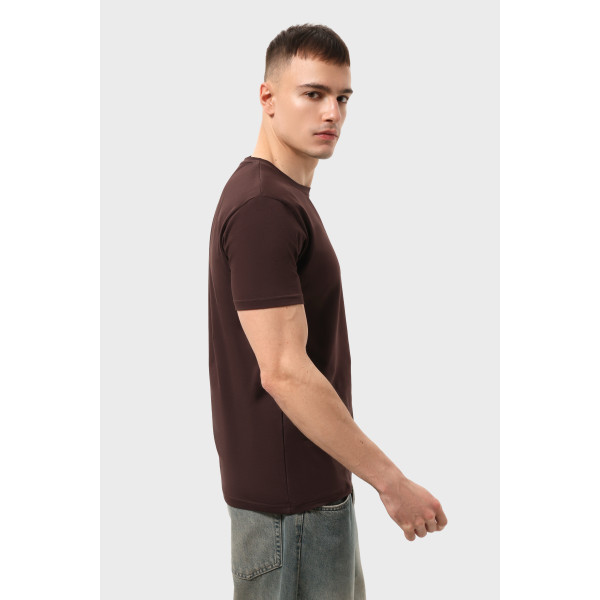 Футболка RAY PREMIUM FIT, шоколад, коричневый