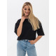 Футболка оверсайз шоколад RAY OVERSIZE Black