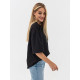 Футболка оверсайз шоколад RAY OVERSIZE Black