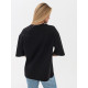 Футболка оверсайз шоколад RAY OVERSIZE Black