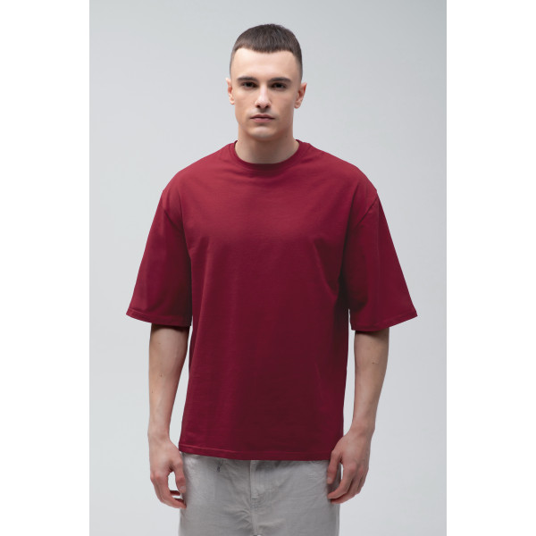 RAY OVERSIZE Футболка оверсайз коричневая