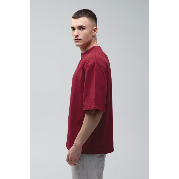 RAY OVERSIZE Футболка оверсайз коричневая