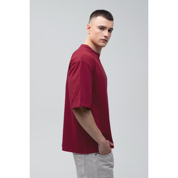 RAY OVERSIZE Футболка оверсайз коричневая