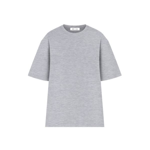 Футболка оверсайз шоколад RAY OVERSIZE  UNISEX Сірий