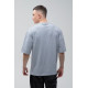 Футболка оверсайз шоколад RAY OVERSIZE  UNISEX Сірий