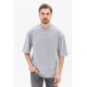 Футболка оверсайз шоколад RAY OVERSIZE  UNISEX Сірий