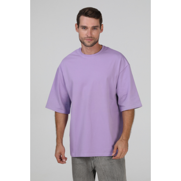 Футболка оверсайз шоколад RAY OVERSIZE Ліловий