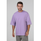 Футболка оверсайз шоколад RAY OVERSIZE Ліловий