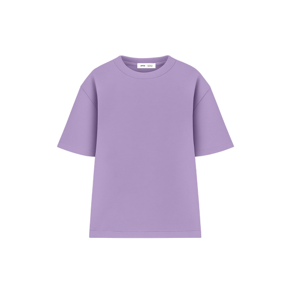 Футболка оверсайз шоколад RAY OVERSIZE Ліловий