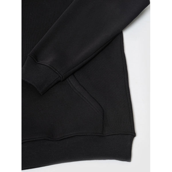 Худі утеплений чорний RAY BASIC  UNISEX Чорний