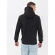Худі утеплений чорний RAY BASIC  UNISEX Чорний