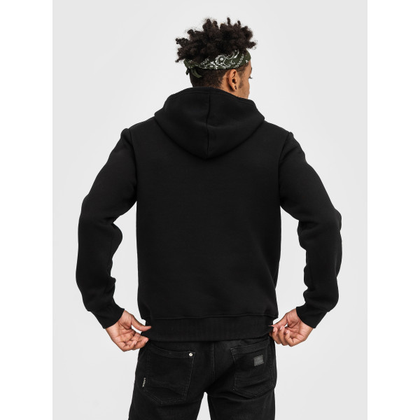 Худі утеплений чорний RAY BASIC  UNISEX Чорний