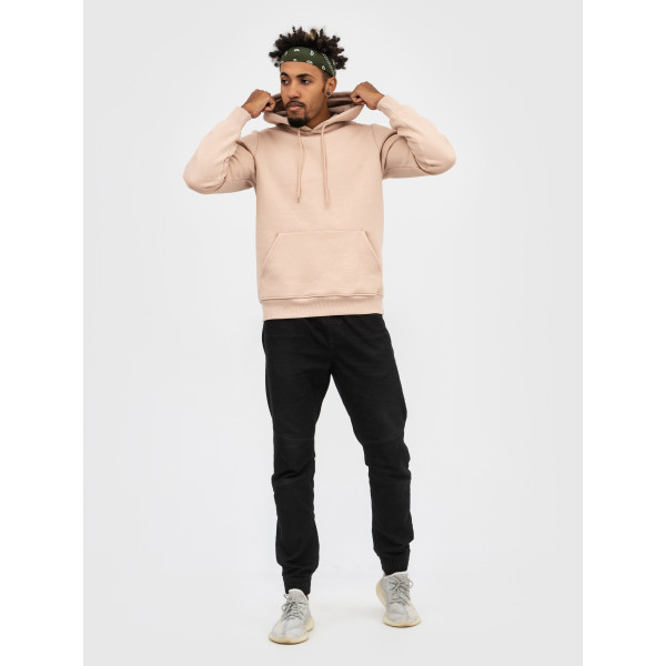 Худі утеплений чорний RAY BASIC  UNISEX Бежевий