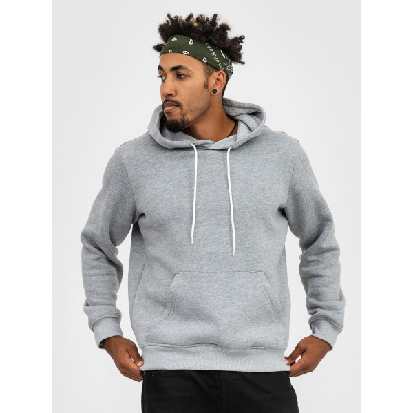 Худі утеплений чорний RAY BASIC  UNISEX Сірий