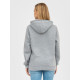 Худі утеплений чорний RAY BASIC  UNISEX Сірий
