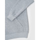 Худі утеплений чорний RAY BASIC  UNISEX Сірий