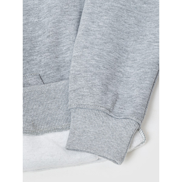 Худі утеплений чорний RAY BASIC  UNISEX Сірий