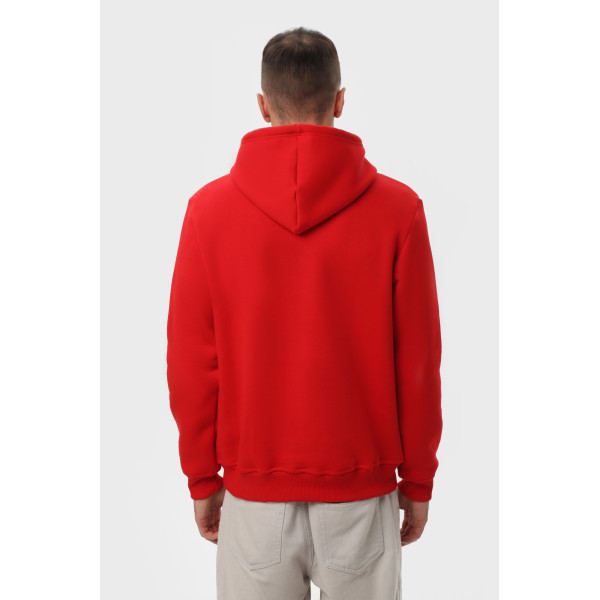 Худі утеплённый чёрный RAY BASIC Red