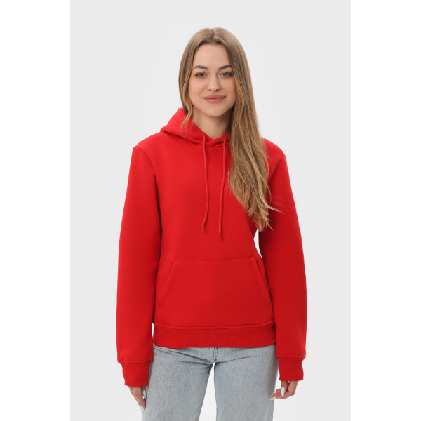 Худі утеплённый чёрный RAY BASIC Red
