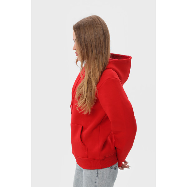 Худі утеплённый чёрный RAY BASIC Red
