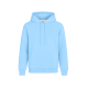 Худи утепленное RAY BASIC черное, Sky Blue