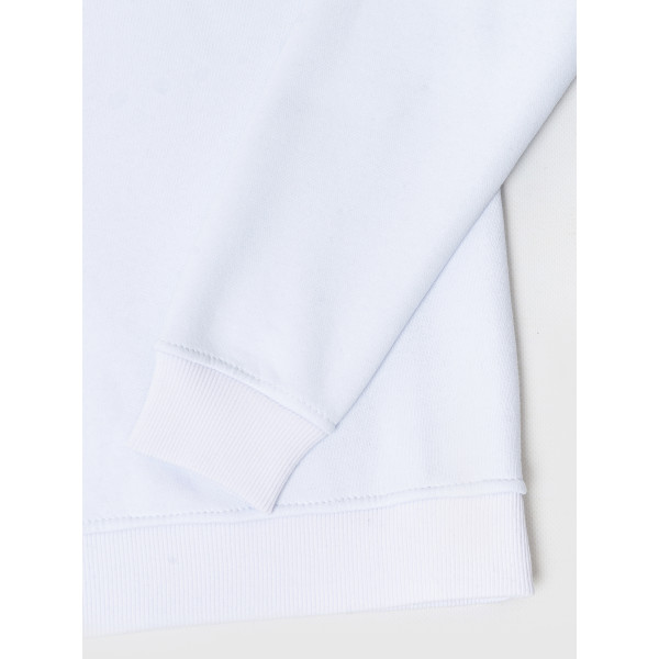 Худі утеплений чорний RAY BASIC  UNISEX Білий