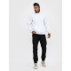 Худі утеплений чорний RAY BASIC  UNISEX Білий