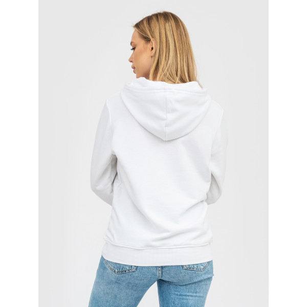 Худі полегшений чорний RAY BASIC  UNISEX Білий