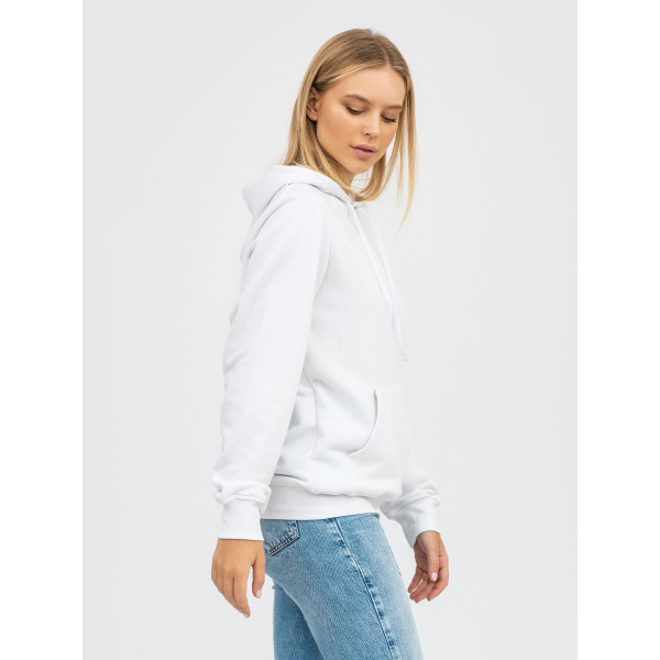 Худі полегшений чорний RAY BASIC  UNISEX Білий