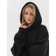 Худі оверсайз утеплений шоколадний  RAY OVERSIZE Чорний