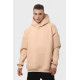 Худи оверсайз утеплённое RAY OVERSIZE, чёрный, бежевый