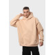 Худи оверсайз утеплённое RAY OVERSIZE, чёрный, бежевый