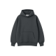 Худи оверсайз утеплённое чёрное RAY OVERSIZE серый