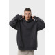 Худи оверсайз утеплённое чёрное RAY OVERSIZE серый