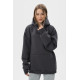 Худи оверсайз утеплённое чёрное RAY OVERSIZE серый