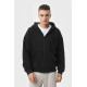 Худи на замке RAY PREMIUM LOOSE, чёрный
