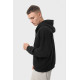 Худи на замке RAY PREMIUM LOOSE, чёрный