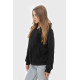 Худи на замке RAY PREMIUM LOOSE, чёрный