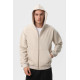 Худі на замку чорний RAY PREMIUM LOOSE  UNISEX Бежевий