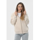 Худі на замку чорний RAY PREMIUM LOOSE  UNISEX Бежевий