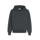 Худі на замке чёрный RAY PREMIUM LOOSE Сірий