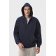 Худі на замку чорний RAY PREMIUM LOOSE  UNISEX Синій